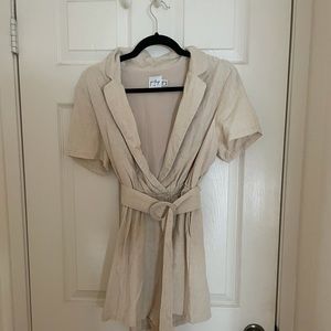 Princess Polly Beige romper
